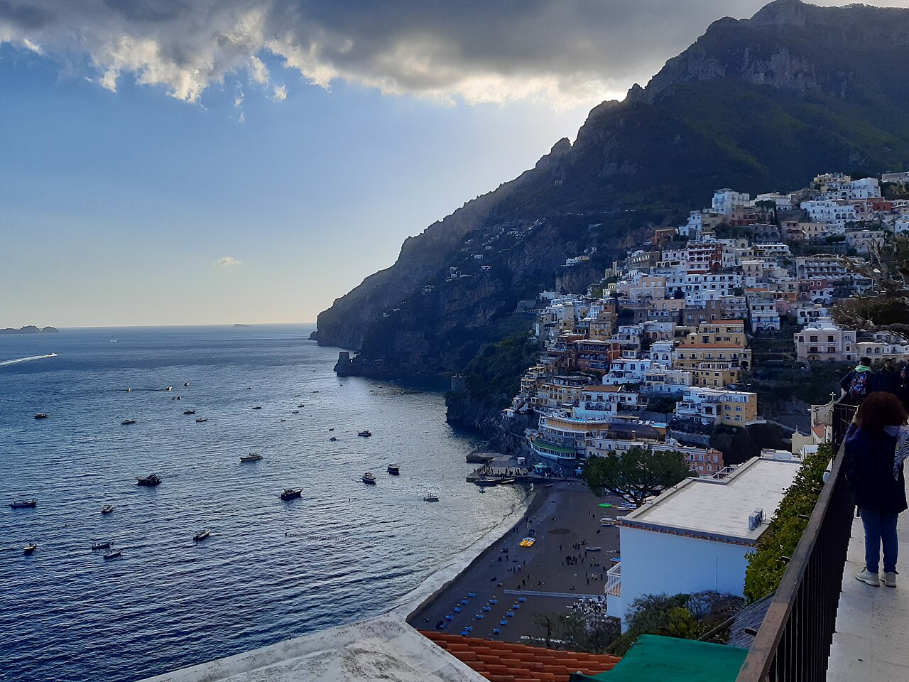 Positano sulla Costiera Amalfitana