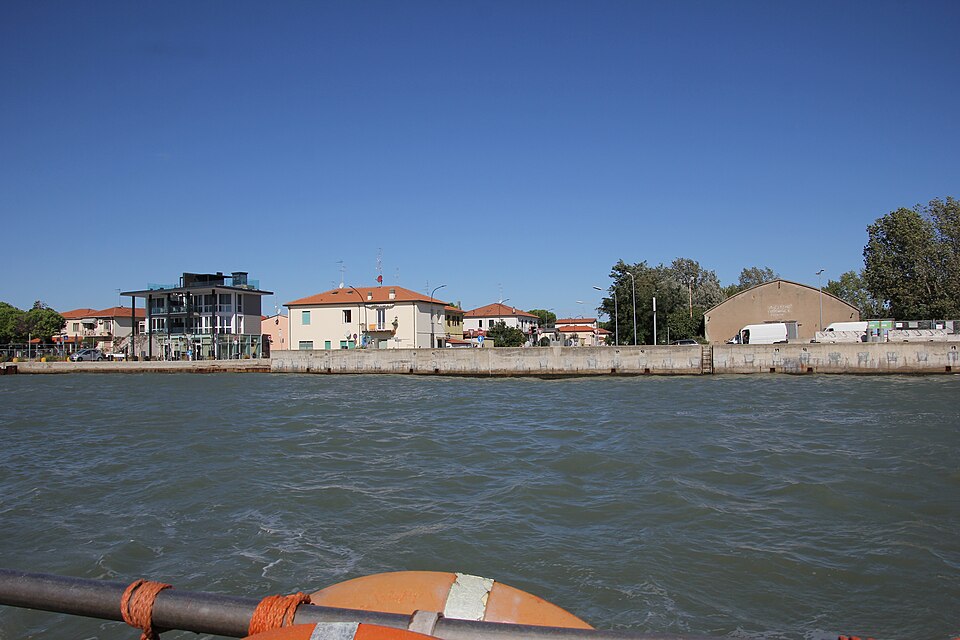 Porto Corsini sul Canale Candiano