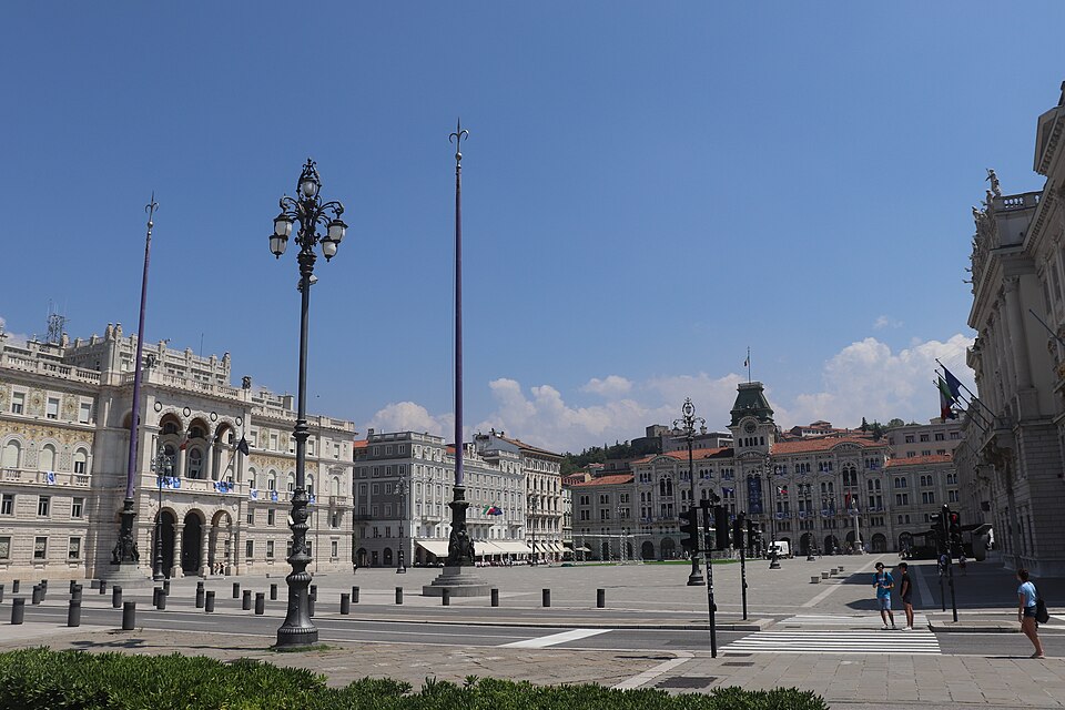Piazza Unità d’Italia a Trieste